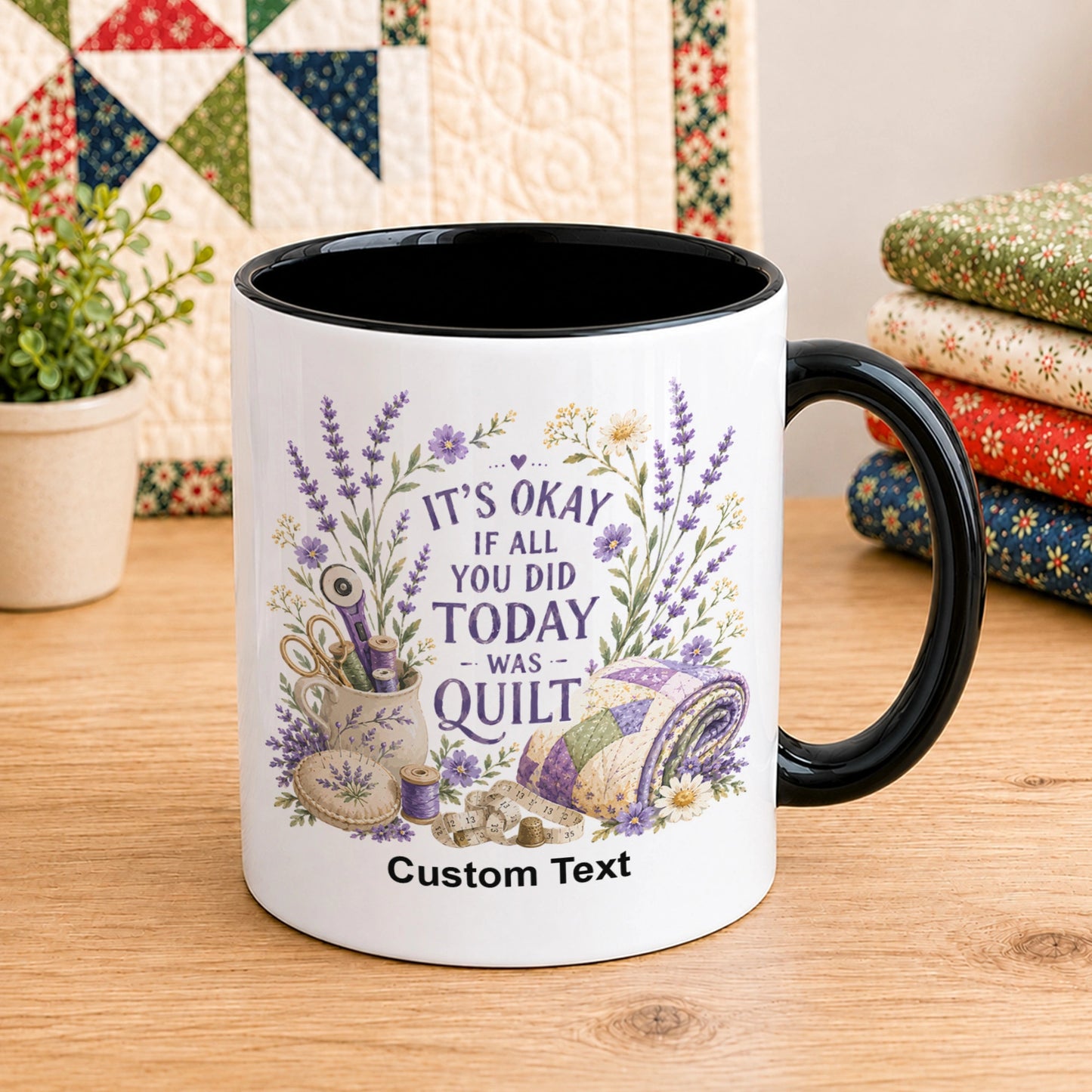 Quilt Days Are Productive Days 11oz Mug