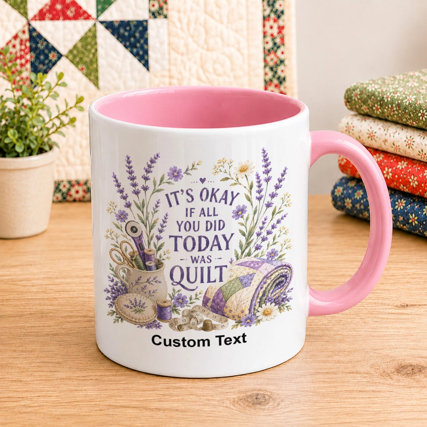 Quilt Days Are Productive Days 11oz Mug