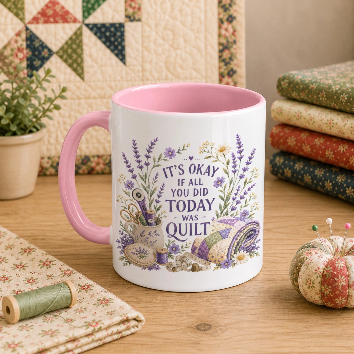 Quilt Days Are Productive Days 11oz Mug