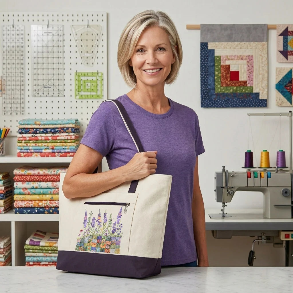 Quilting Field Tote