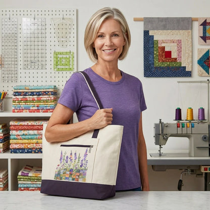 Quilting Field Tote