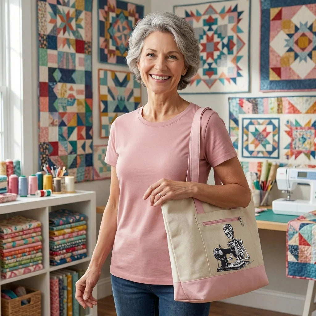 Quilting Skeleton Tote