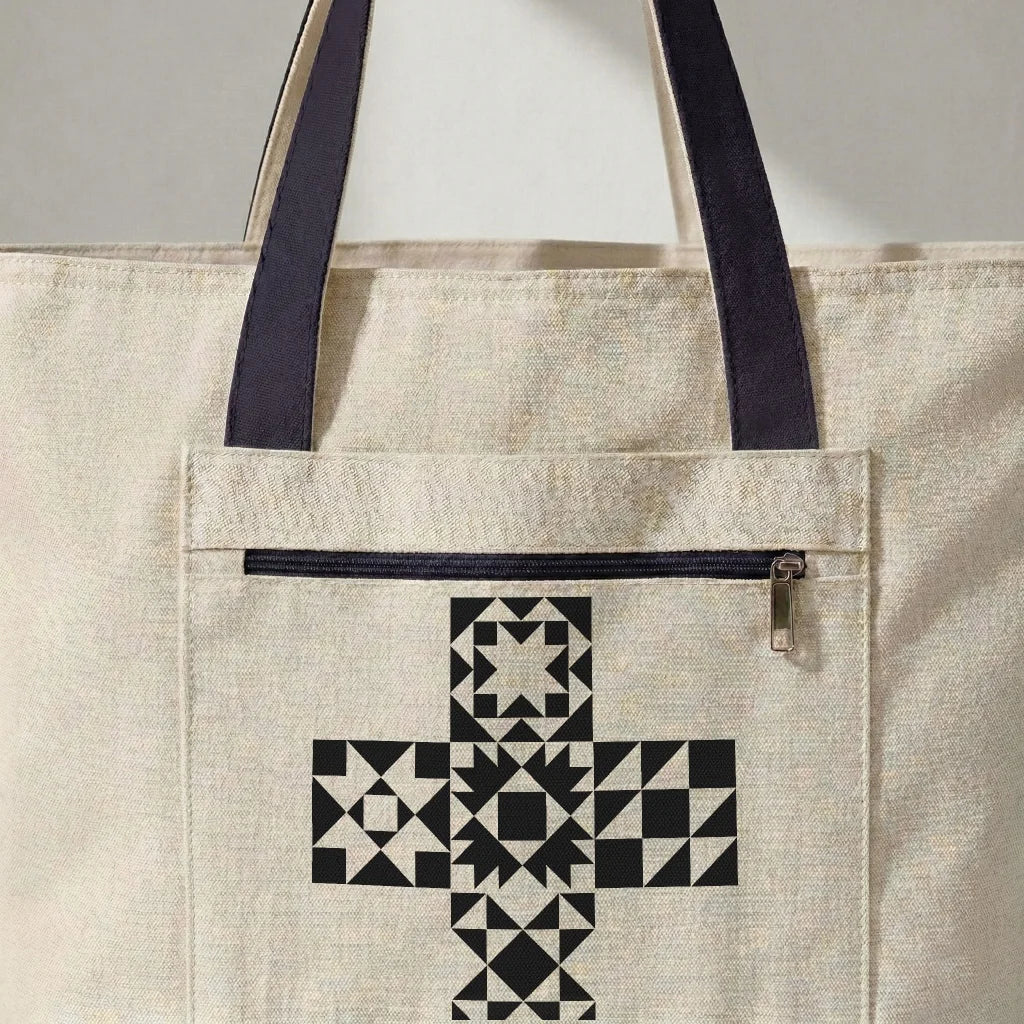 Quilting is biblical Tote
