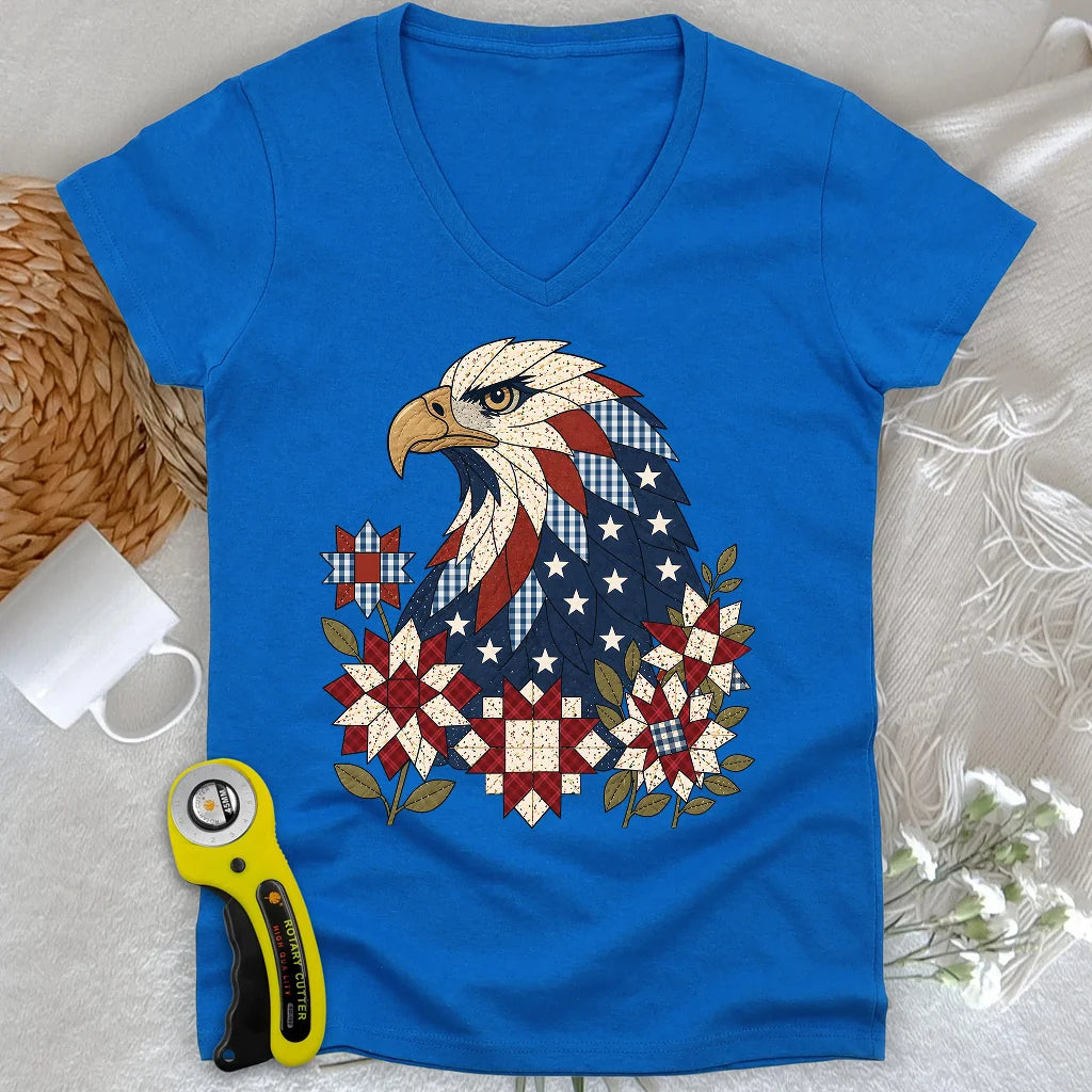 American Eagle Lady V-neck