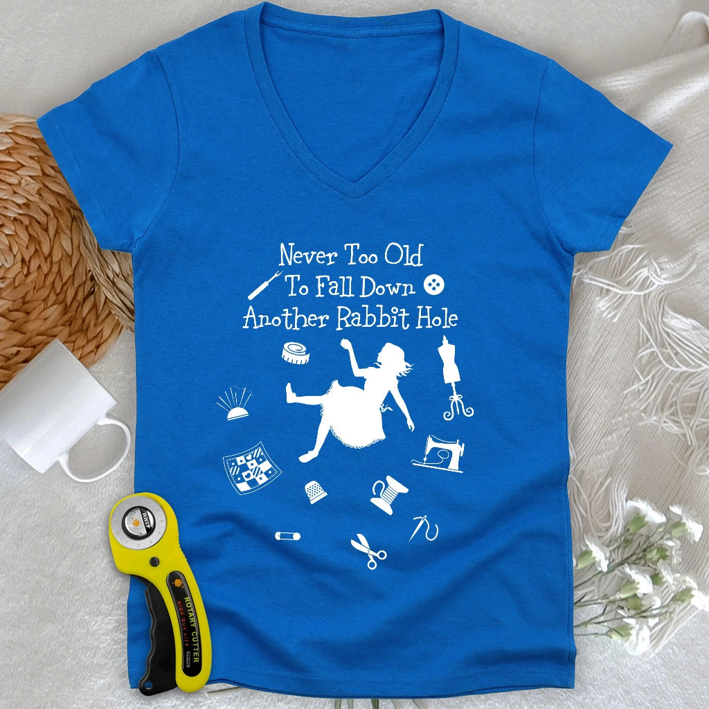 Down The Rabbit Hole V-neck