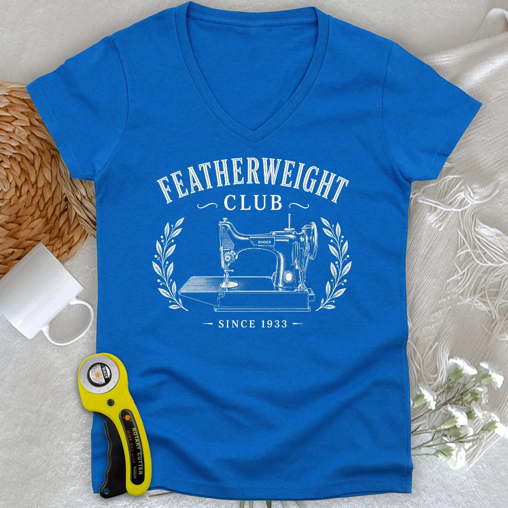 Featherweight Club Lady V-neck