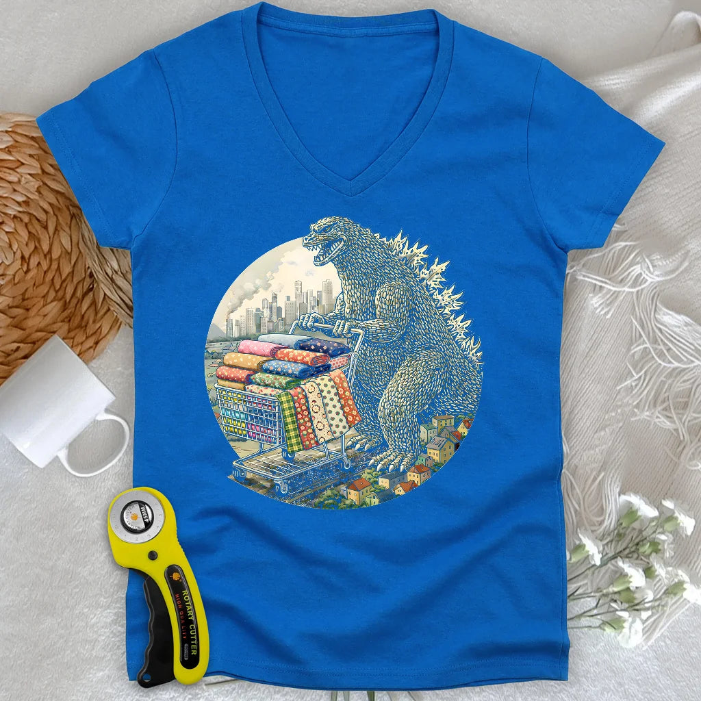 Hoardzilla Lady V-neck