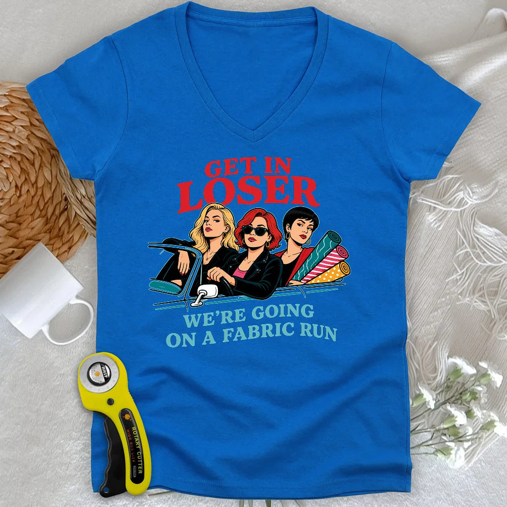 No Self Control Lady V-neck
