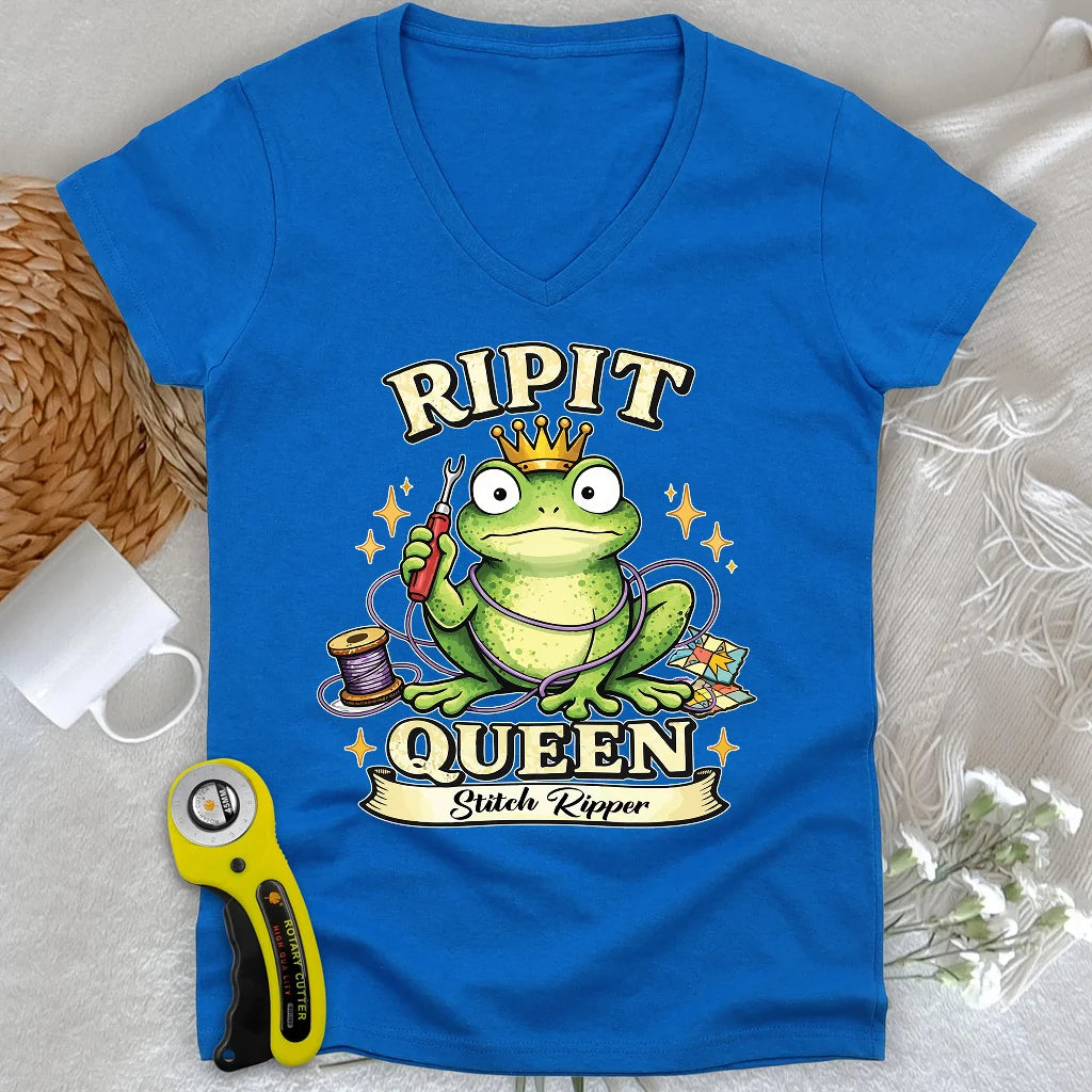 RIPIT Queen Lady V-neck