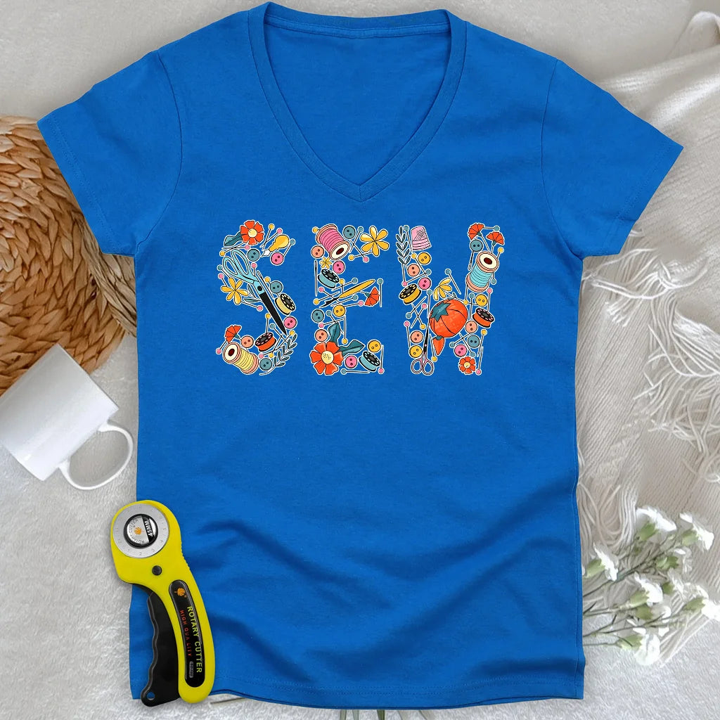 SEW Lady V-neck