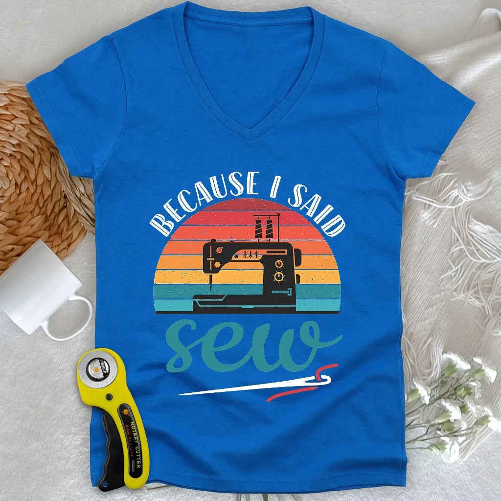 Said Sew Lady V-neck