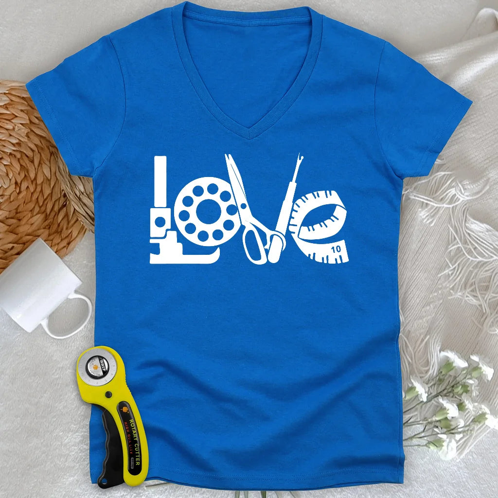 Sew In Love Lady V-neck