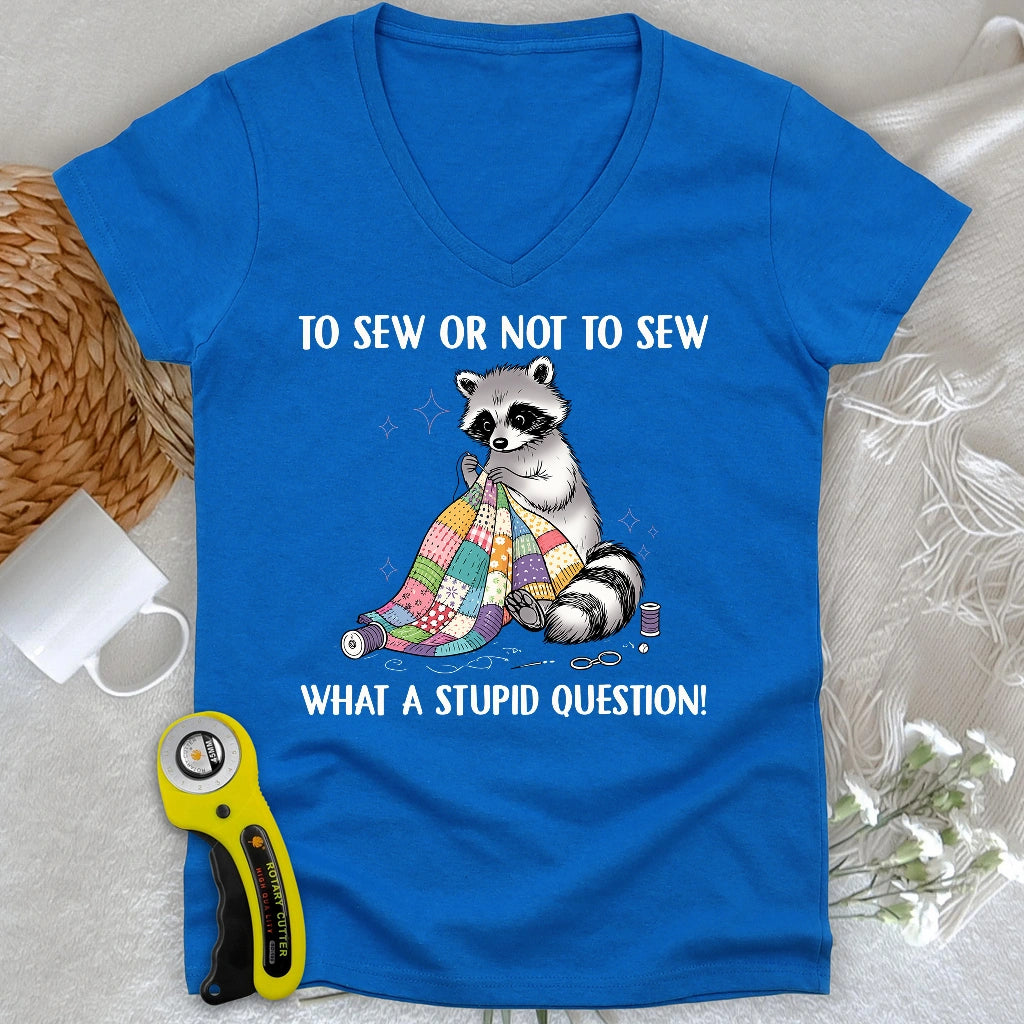 Sew and Sew Lady V-neck