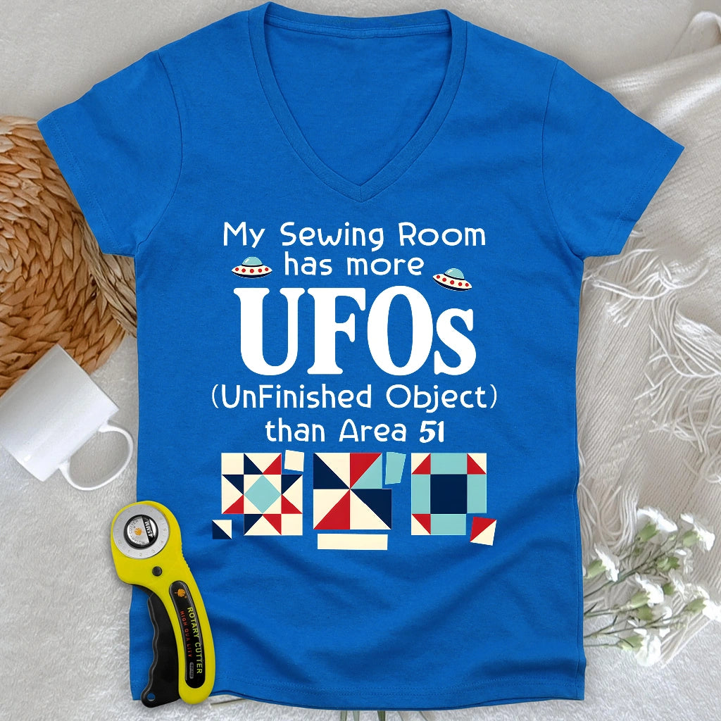 Sewing UFOs Lady V-neck