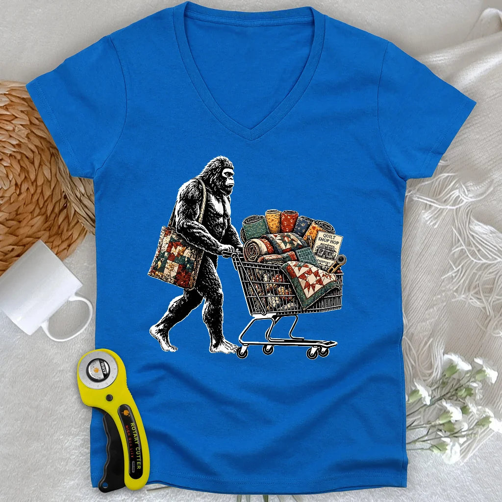 Shop Hop Lady V-neck