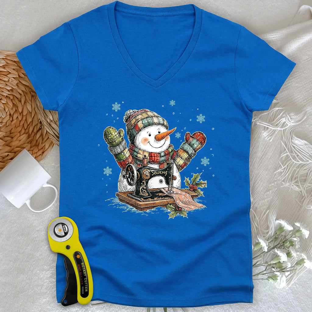 Snow Sew Lady V-neck