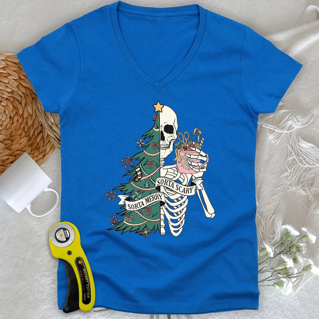 Sorta Merry Lady V-neck