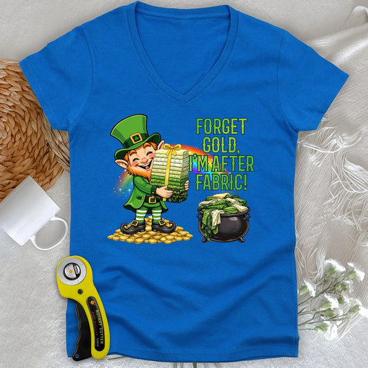 Stash Over Gold Lady V-neck