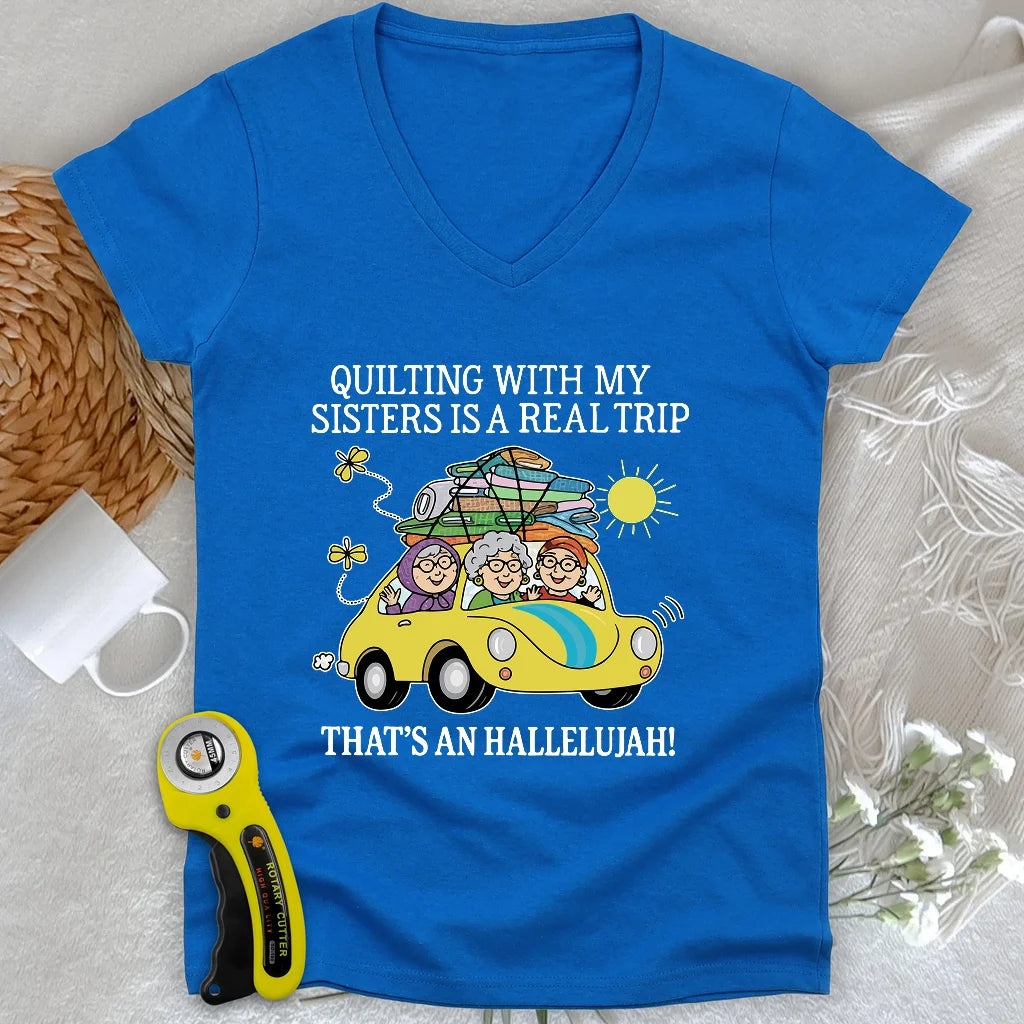 That's an Hallelujah! Lady V-neck
