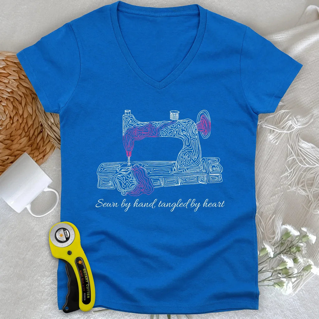 The Heart’s Tangle Lady V-neck