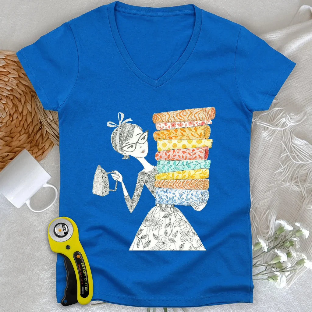 The Scissor Queen Lady V-neck
