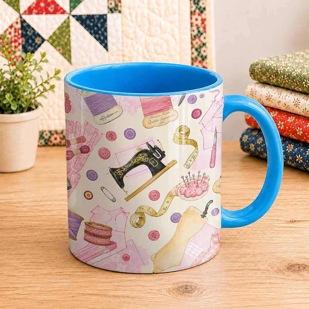 Sewing Pattern 11oz Mug