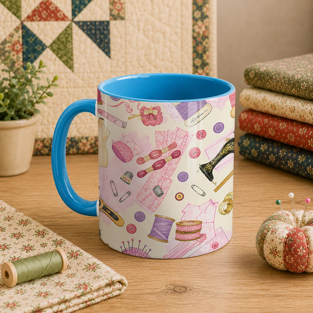 Sewing Pattern 11oz Mug