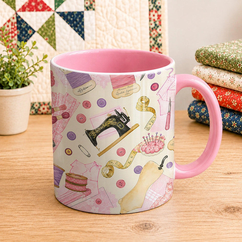 Sewing Pattern 11oz Mug