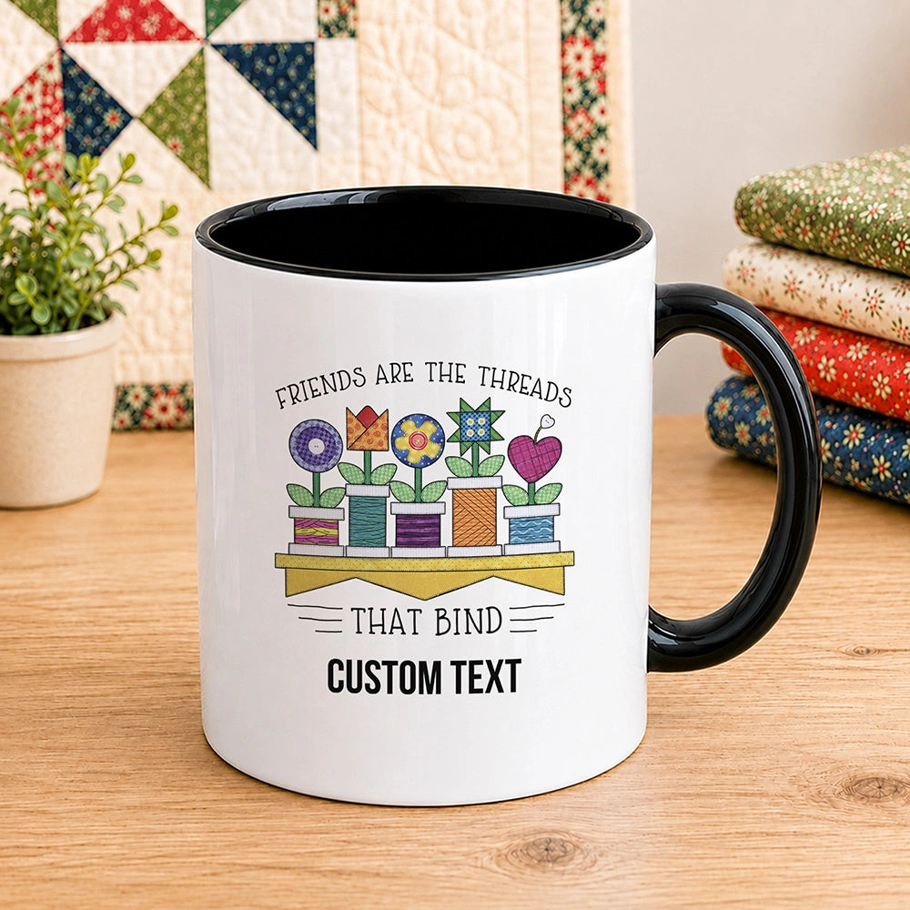 Spool Flowers 11oz Mug