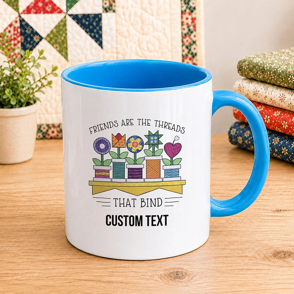 Spool Flowers 11oz Mug