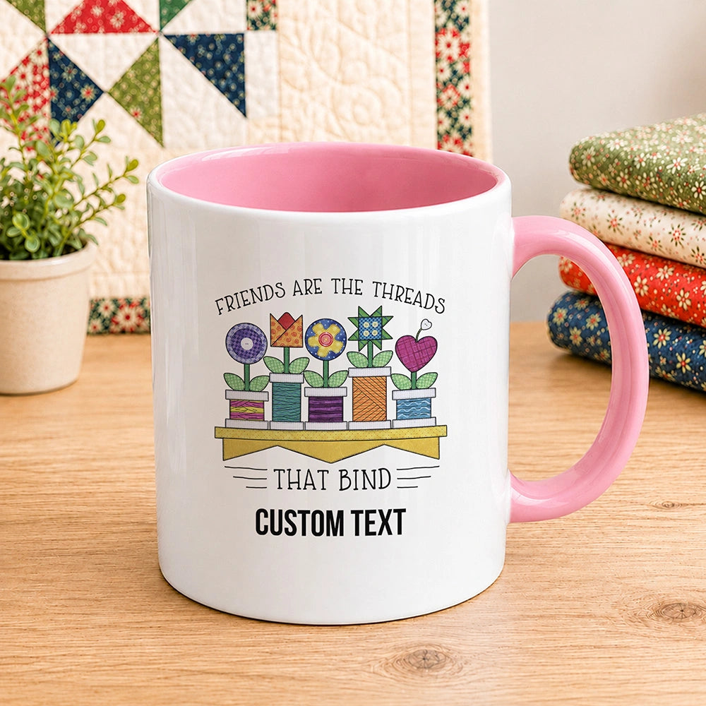 Spool Flowers 11oz Mug