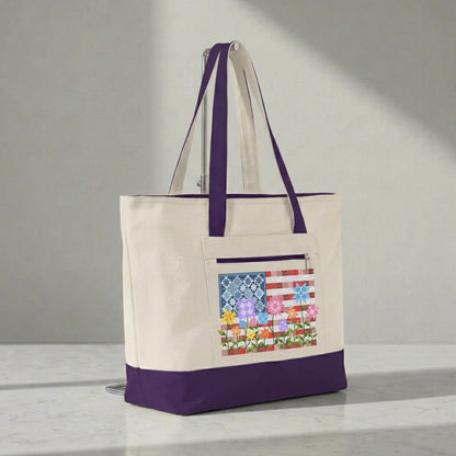 Stars, Stripes & Stitches Tote