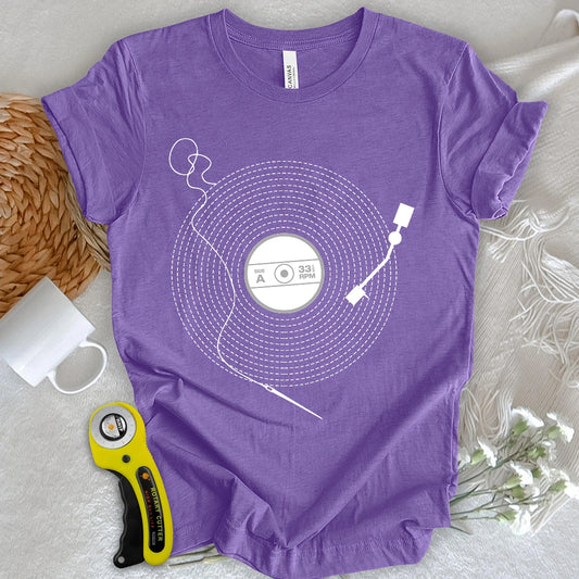 Stitching Vinyl T-shirt