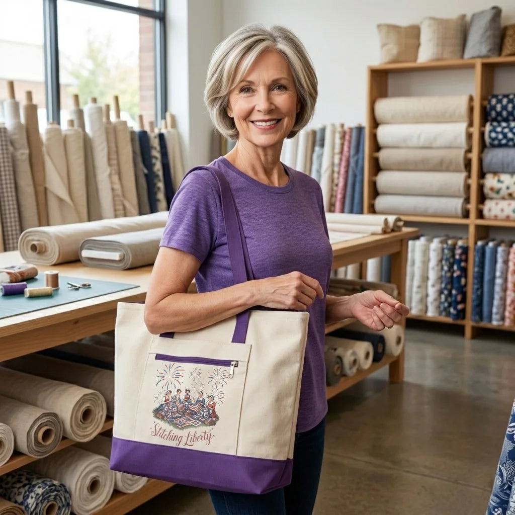 Stitching Liberty Tote