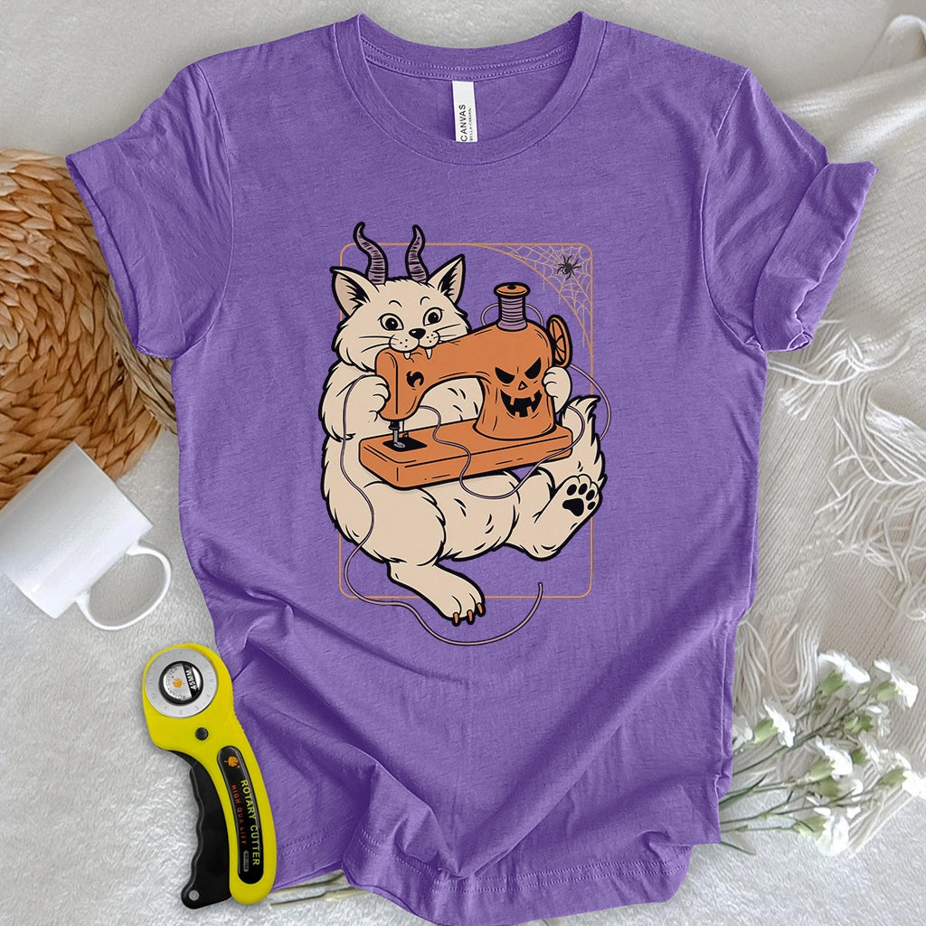 The Haunted Meow-chine T-shirt
