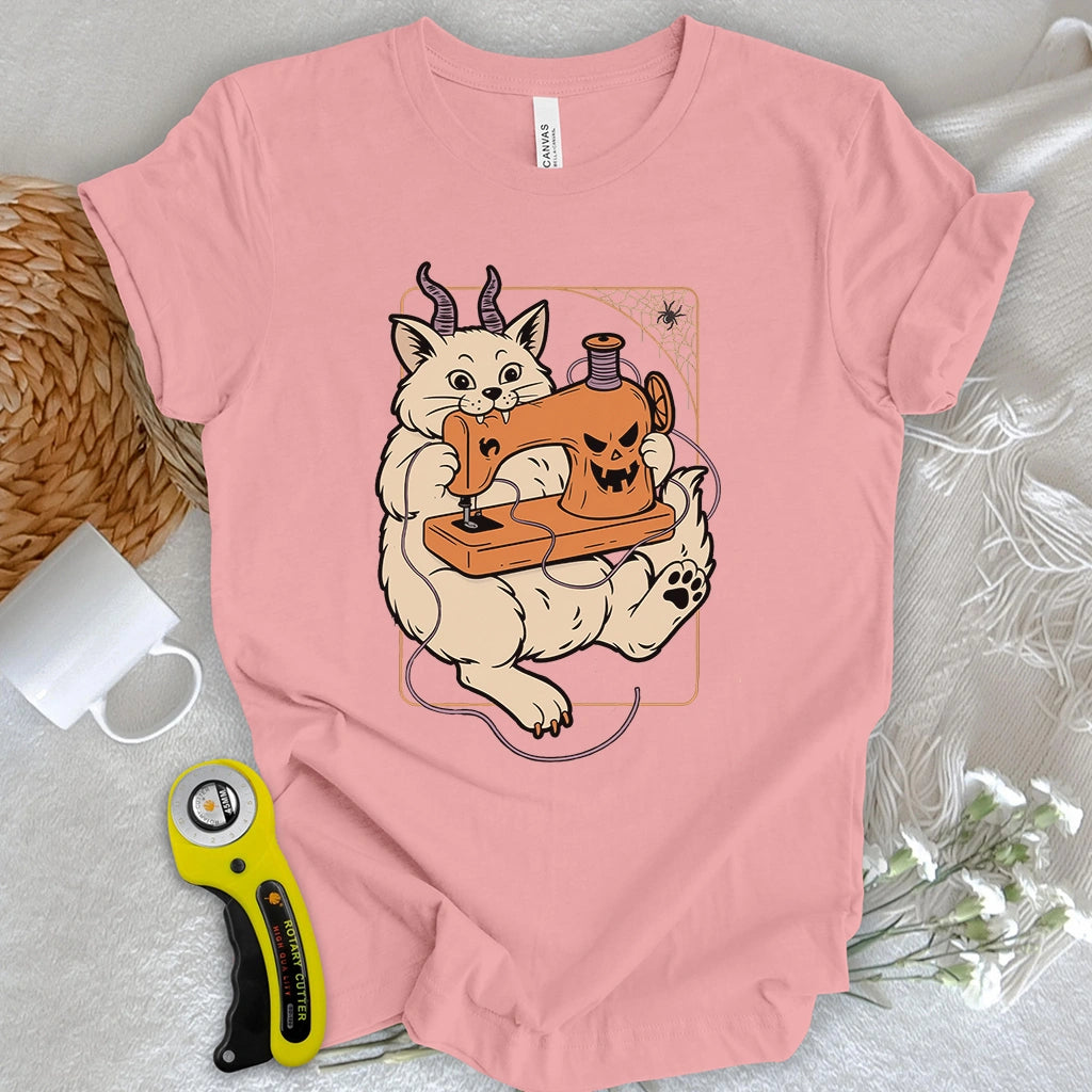 The Haunted Meow-chine T-shirt