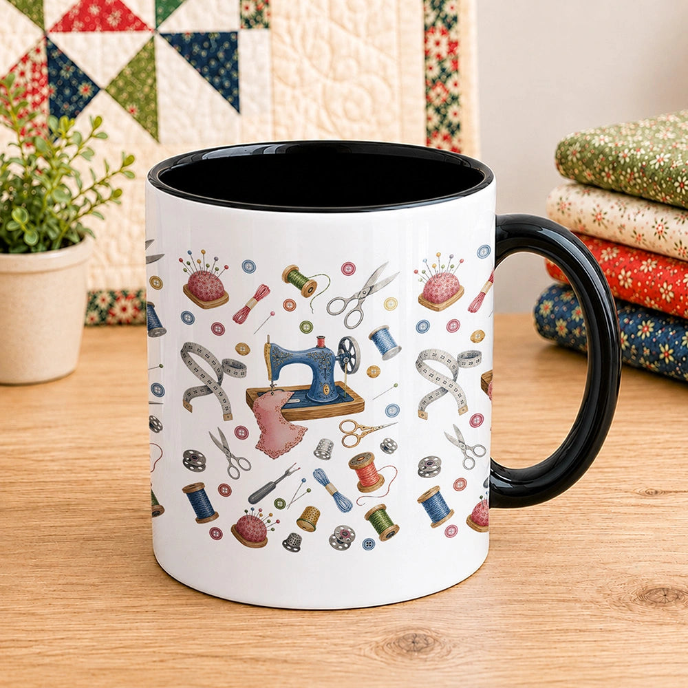 Threads Time 11oz Mug