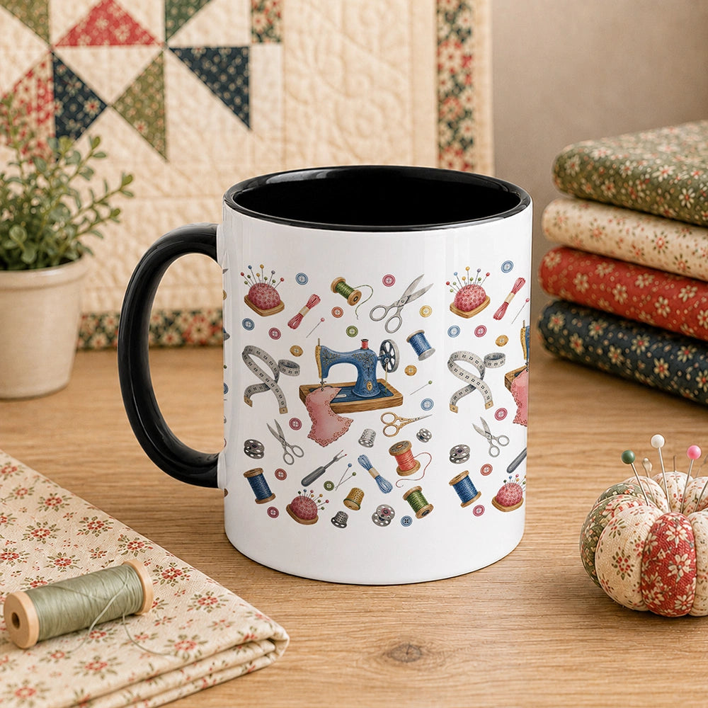 Threads Time 11oz Mug