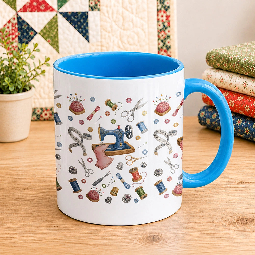 Threads Time 11oz Mug