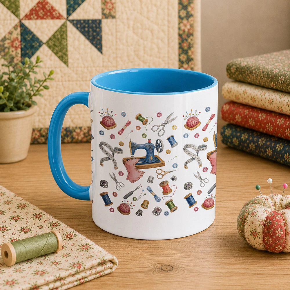 Threads Time 11oz Mug