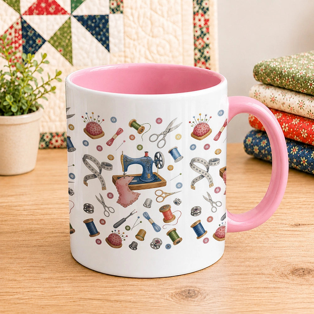 Threads Time 11oz Mug
