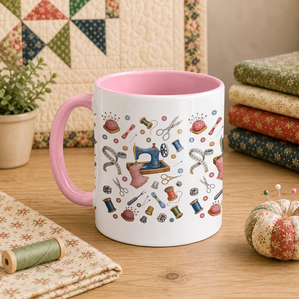 Threads Time 11oz Mug