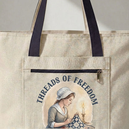 Threads of Freedom Tote