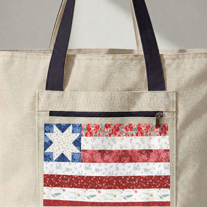 USA Star Flag Tote