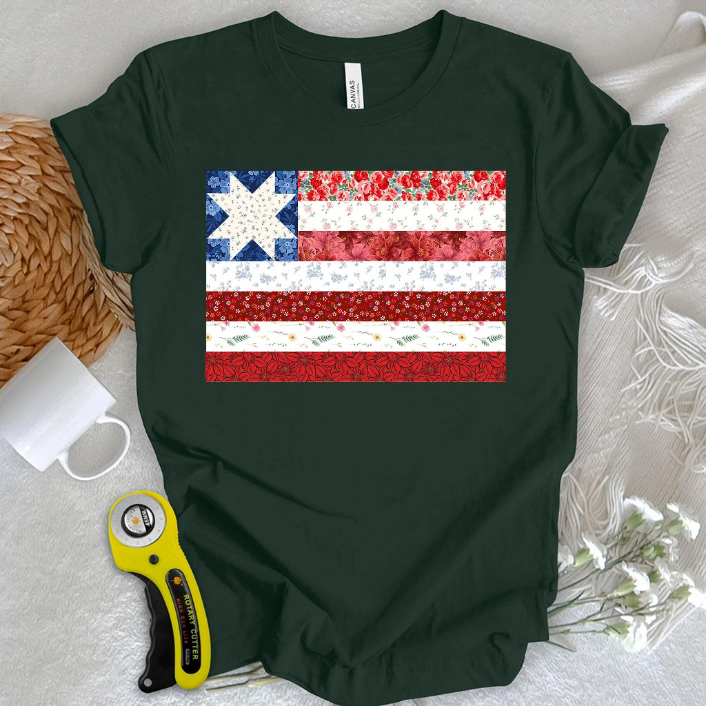 USA Star Flag T-shirt