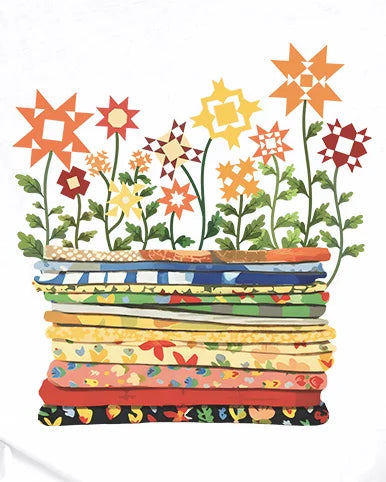 Where Quilts Bloom T-Shirt