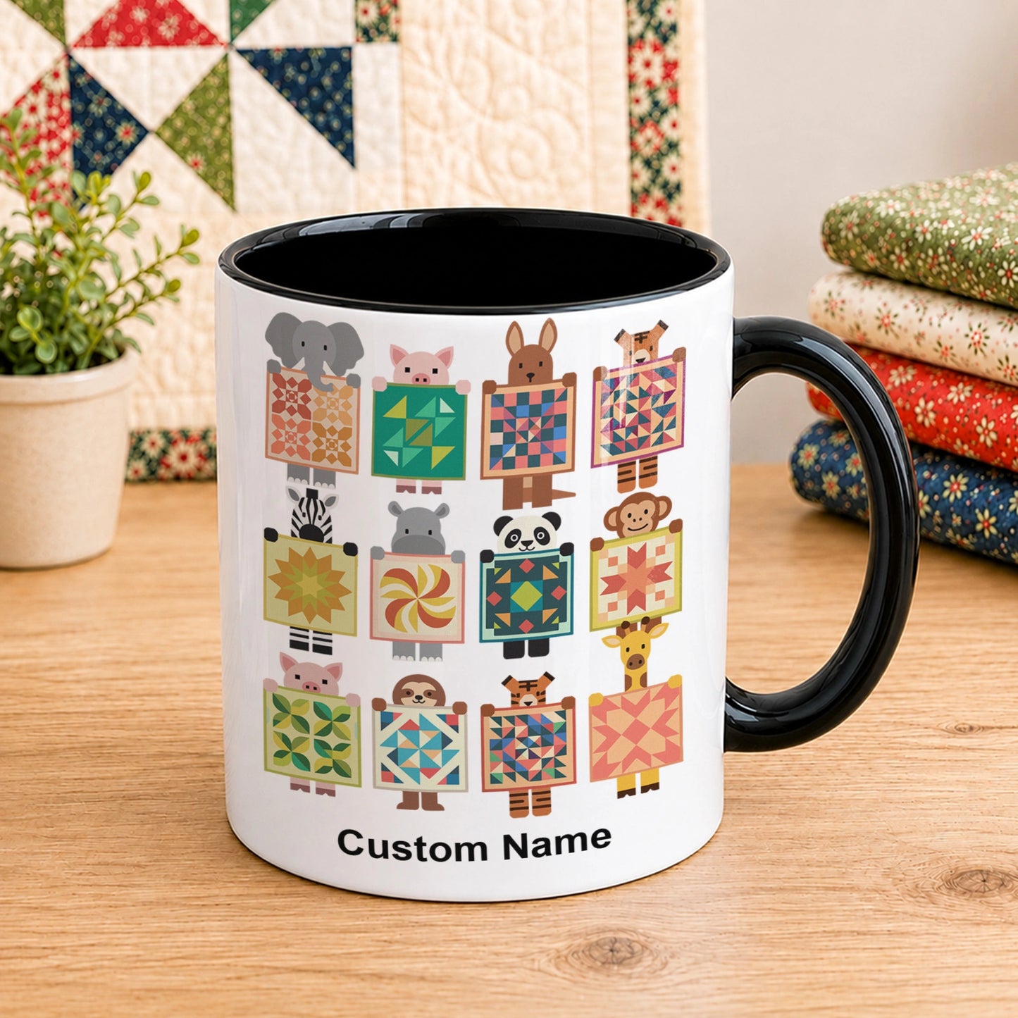 Woodland Patchwork Crew 11oz Mug