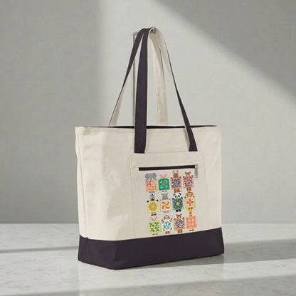 Woodland Patchwork Crew Tote