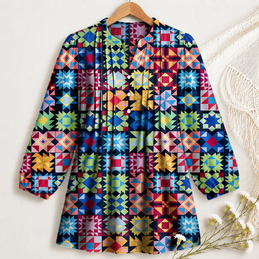 Patchwork Celebration Blouse