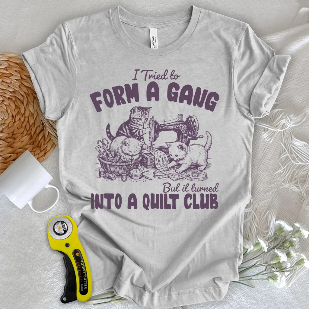 A Quilt Club T-shirt